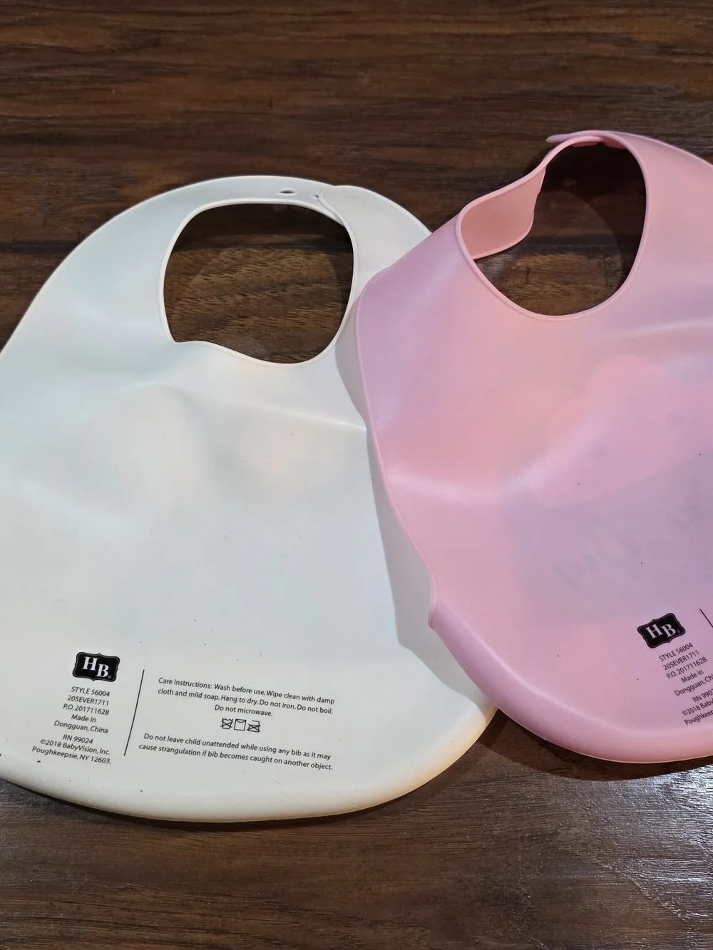 Pink and Cream Unicorn & Cloud Silicone Baby Bibs - Dream Big Set
